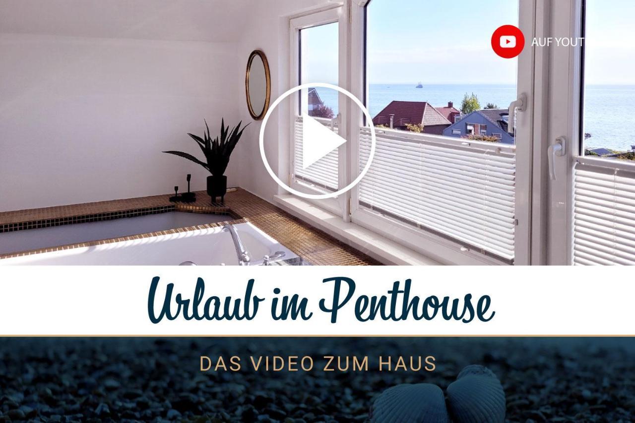 Grosse Penthouse Ferienwohnung Mit Meerblick, Sonnenterrasse & Luxusbad Von "Momentic" Sierksdorf Extérieur photo
