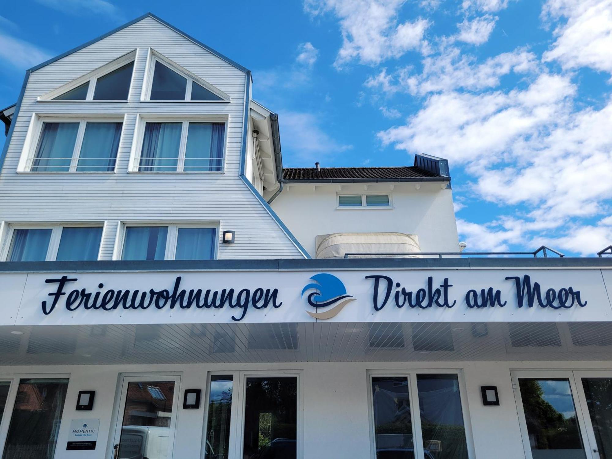 Grosse Penthouse Ferienwohnung Mit Meerblick, Sonnenterrasse & Luxusbad Von "Momentic" Sierksdorf Extérieur photo